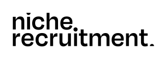 Niche Recruitment Logo Suite RGB PNG Black